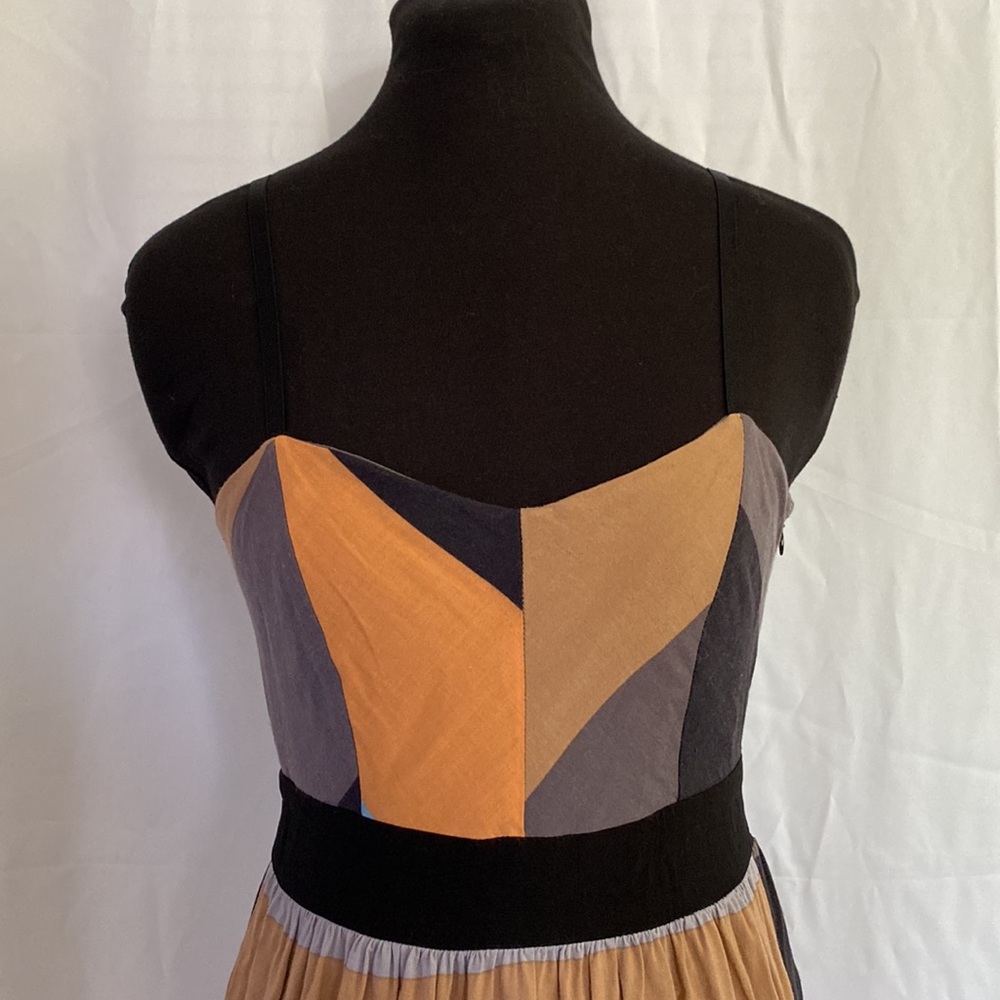Color block summer dress size small